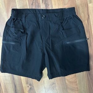 Women's Black Athletic Shorts